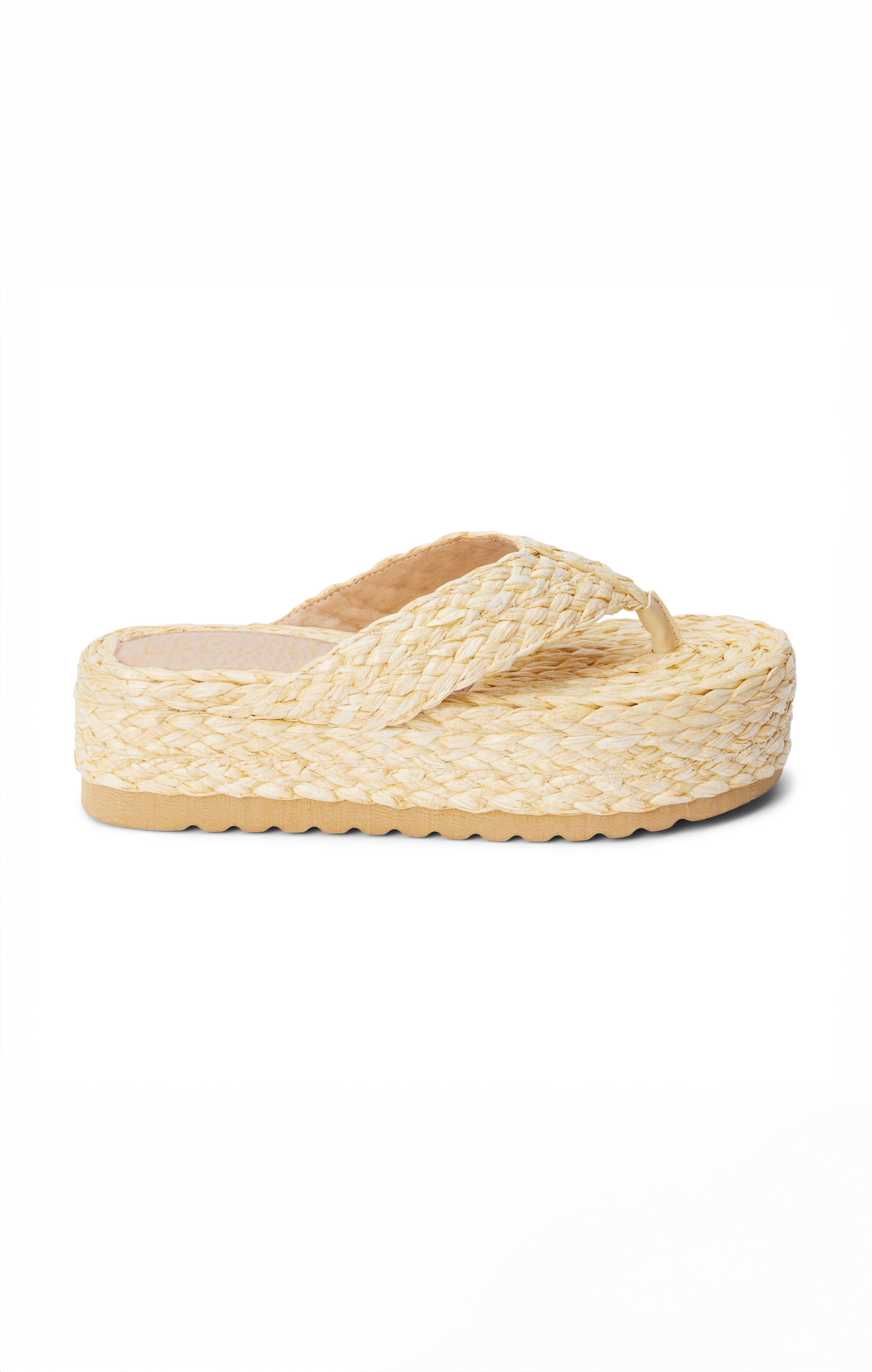 Matisse Sailor Platform Sandal ~ Natural Product Image