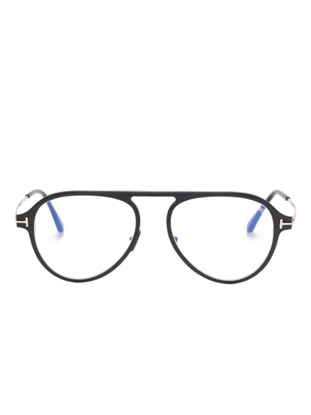 Pilot-frame Glasses In Gold Product Image