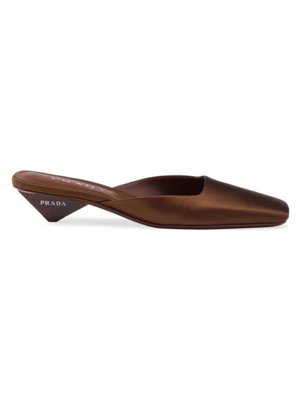 Satin mules Product Image