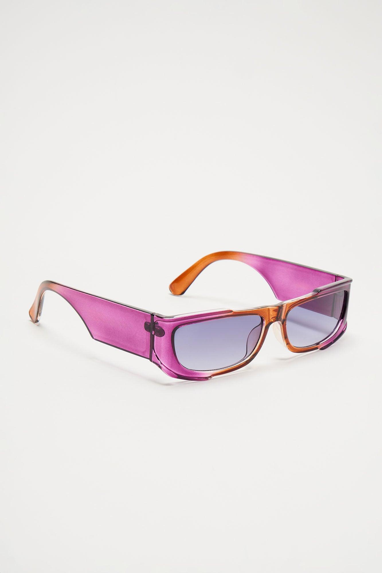 Wish On An Eyelash Sunglasses - Purple Product Image