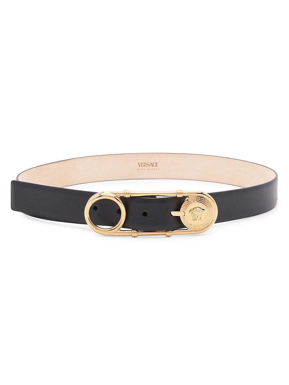 Chlo Mony Whipstitched Leather Belt Product Image