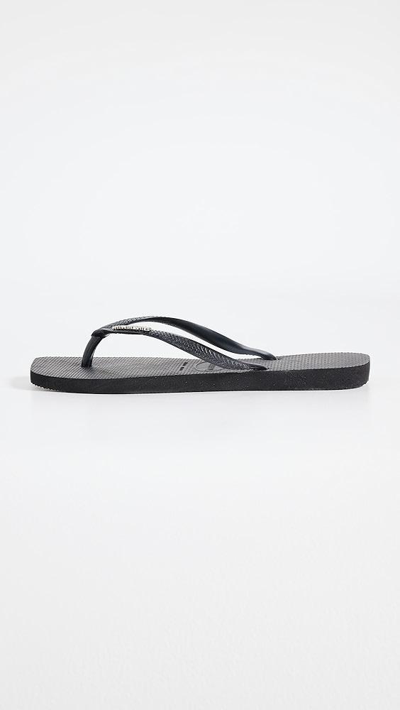 Havaianas Slim Square Pop Up Logo Flip Flops | Shopbop Product Image