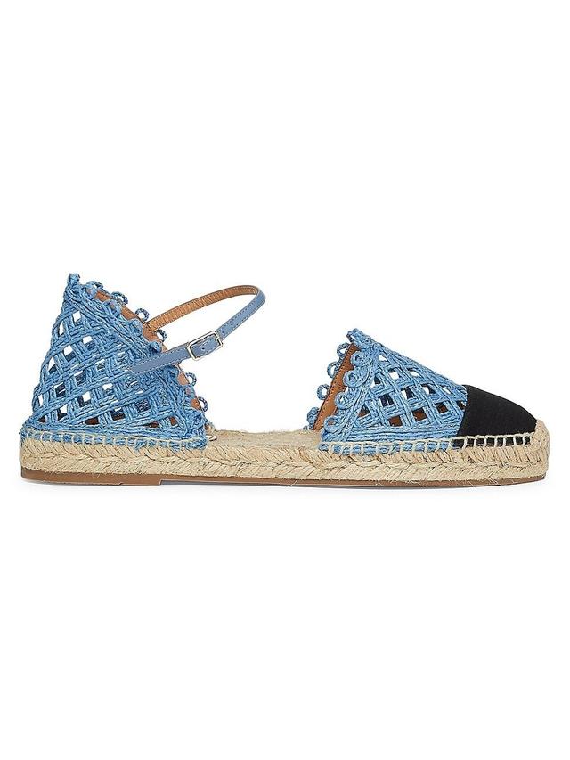 Womens Sunburst Woven Espadrilles Product Image