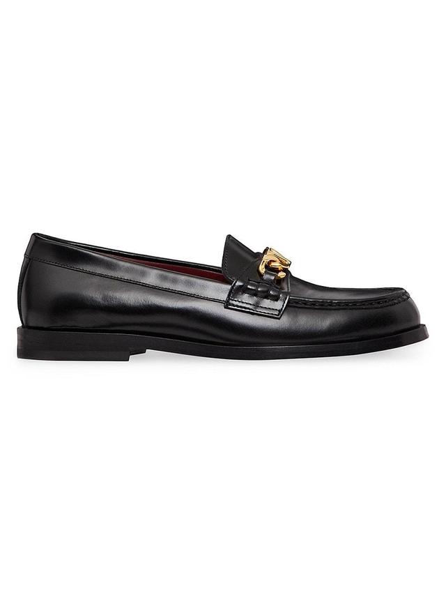 Womens Vlogo Chain Calfskin Loafers Product Image