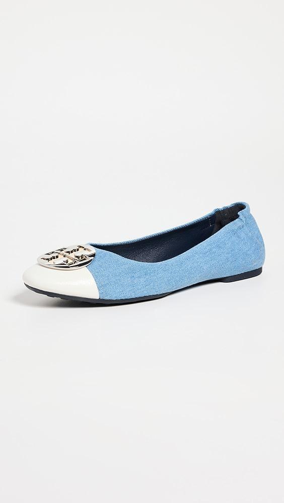 Tory Burch Claire Cap-Toe Ballet Flats | Shopbop Product Image