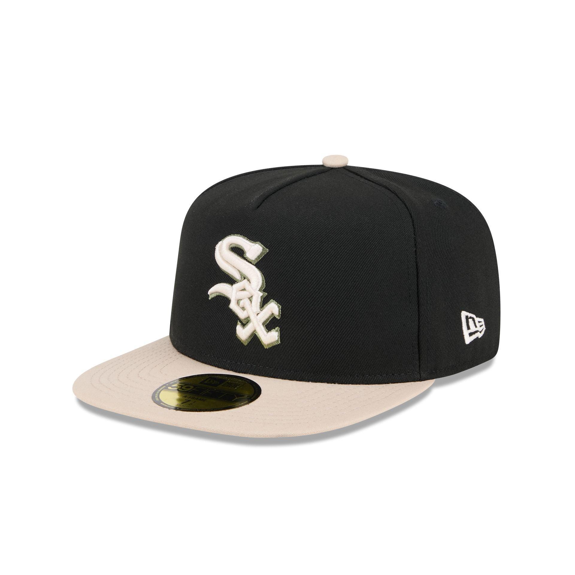 Chicago White Sox Canvas 59FIFTY A-Frame Fitted Hat Male Product Image