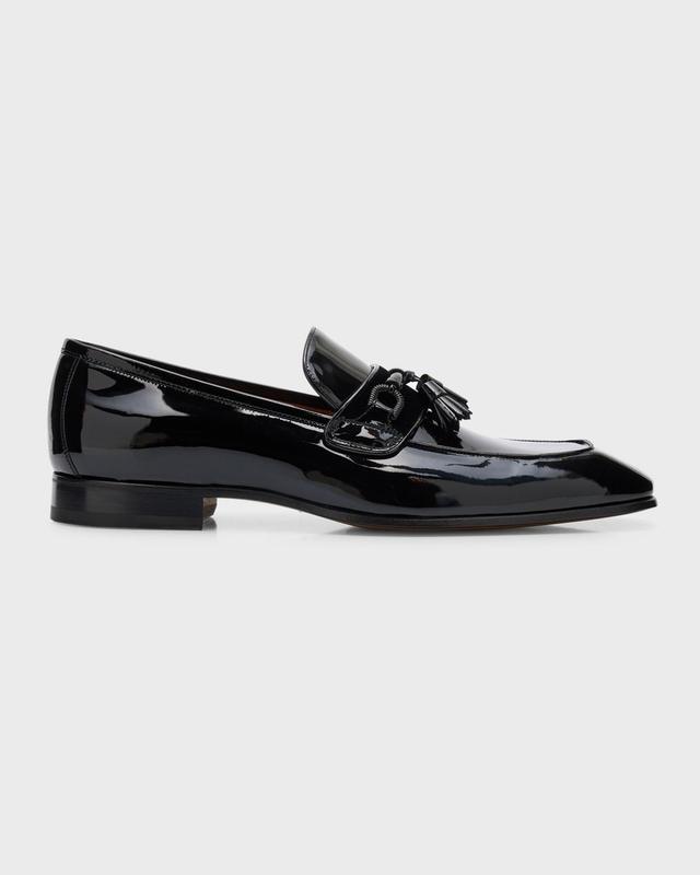 Mens Bailey Patent Leather Loafers Product Image