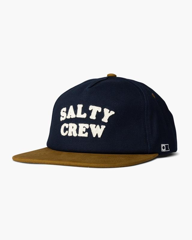 First Mate Navy/Gold 5 Panel Male Product Image