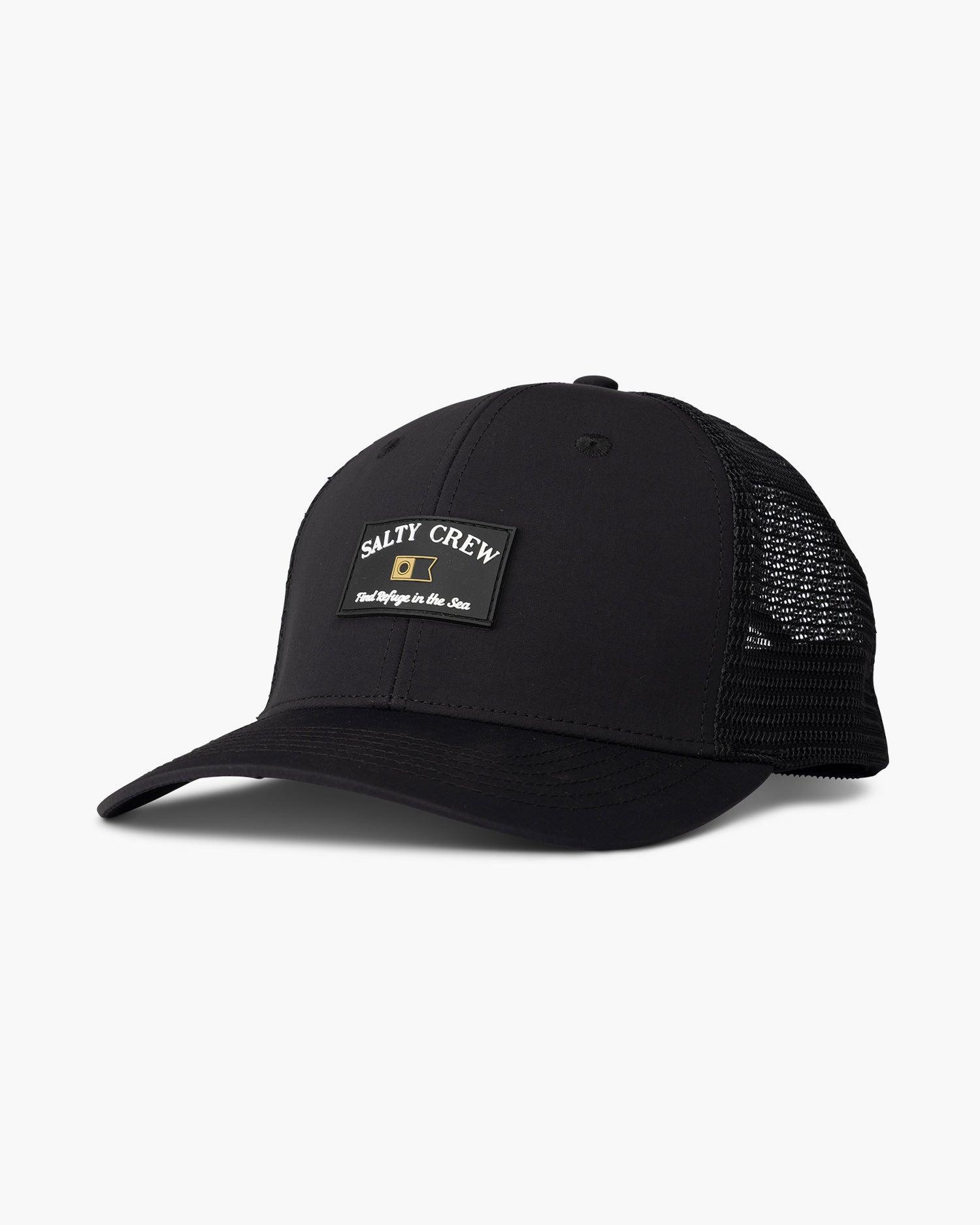 Steadfast Black Retro Trucker Male Product Image