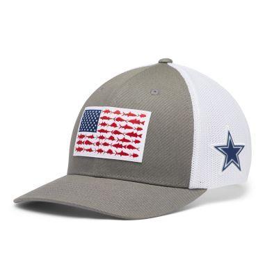 Columbia PFG Mesh Fish Flag Ball Cap - Dallas- Product Image