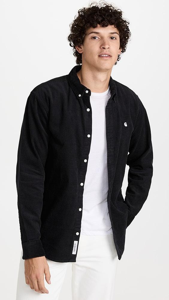 Carhartt WIP Long Sleeve Madison Cord Shirt | Shopbop Product Image