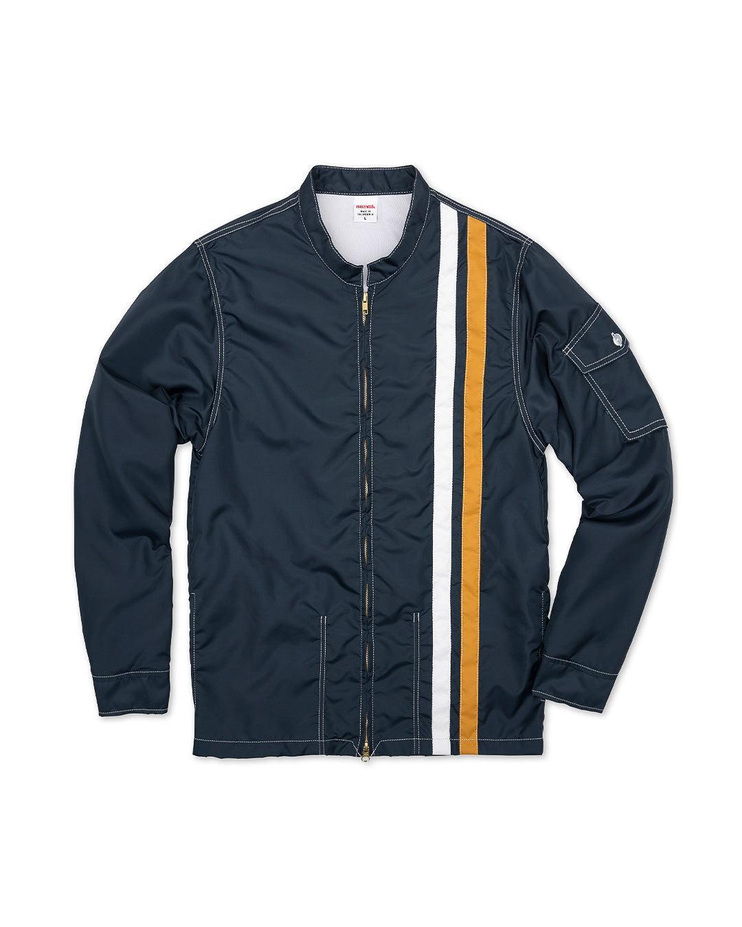 Racing Jacket 25 - Navy/White/Gold Male Product Image