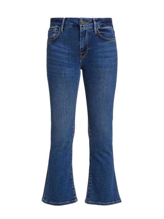 FRAME Le Crop Mini Boot High Waist Jeans Product Image