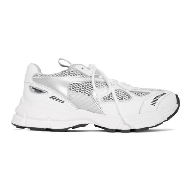 AXEL ARIGATO Marathon Sneakers In White Silver Product Image