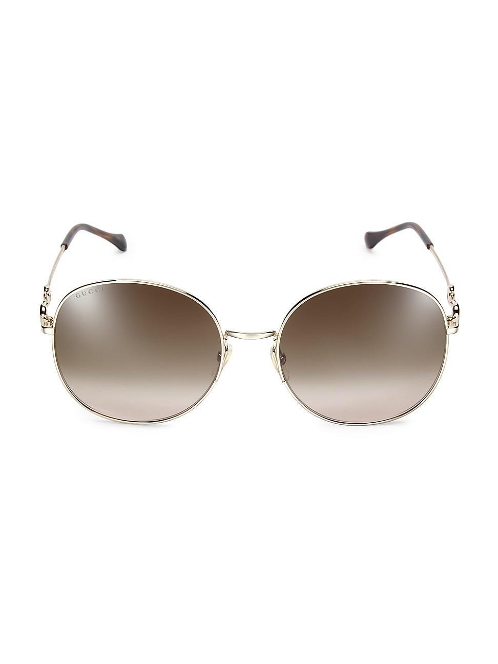 Gucci Round 59mm Sunglasses Product Image