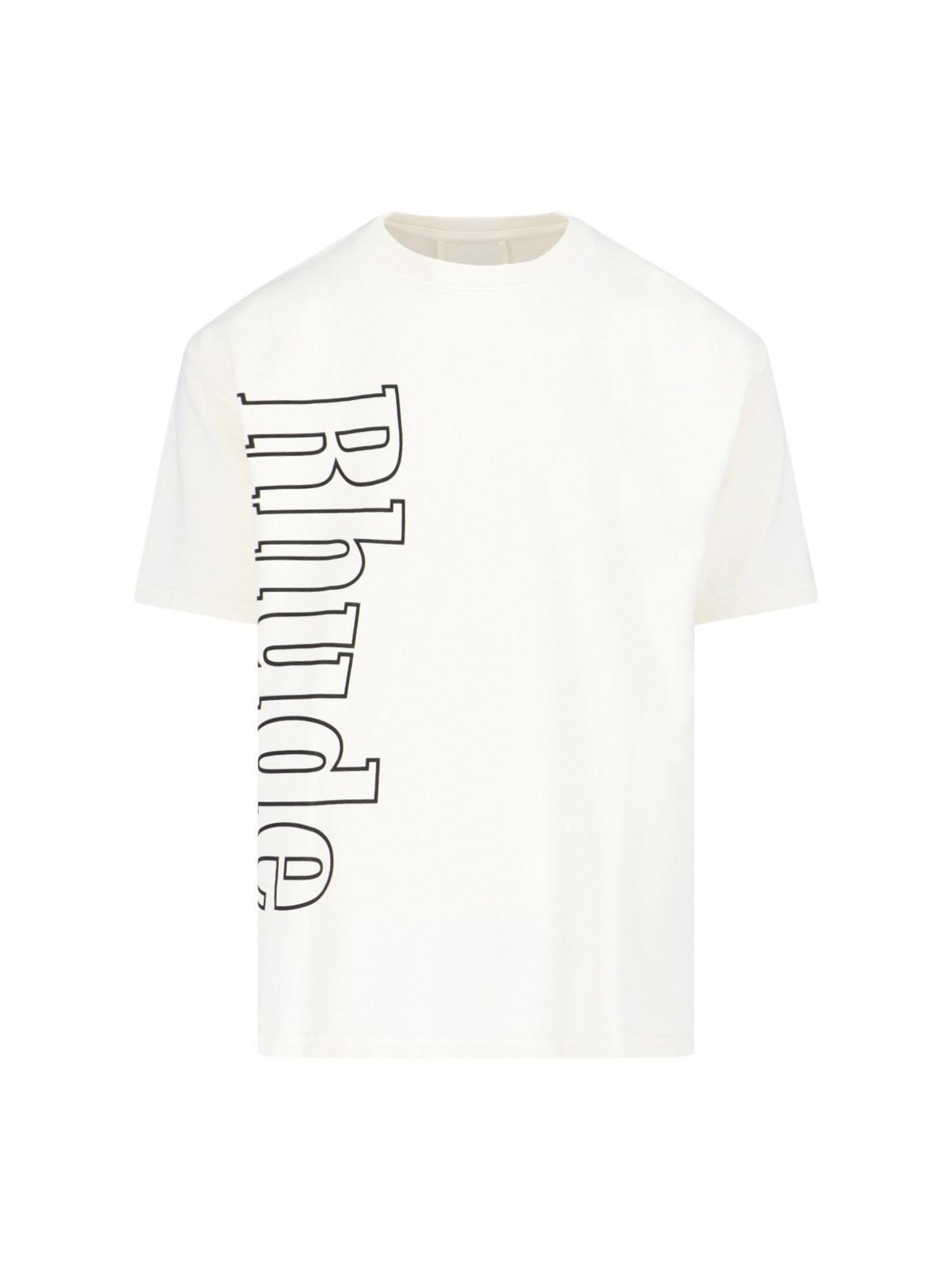 RHUDE Off-white Side Logo T-shirt Product Image