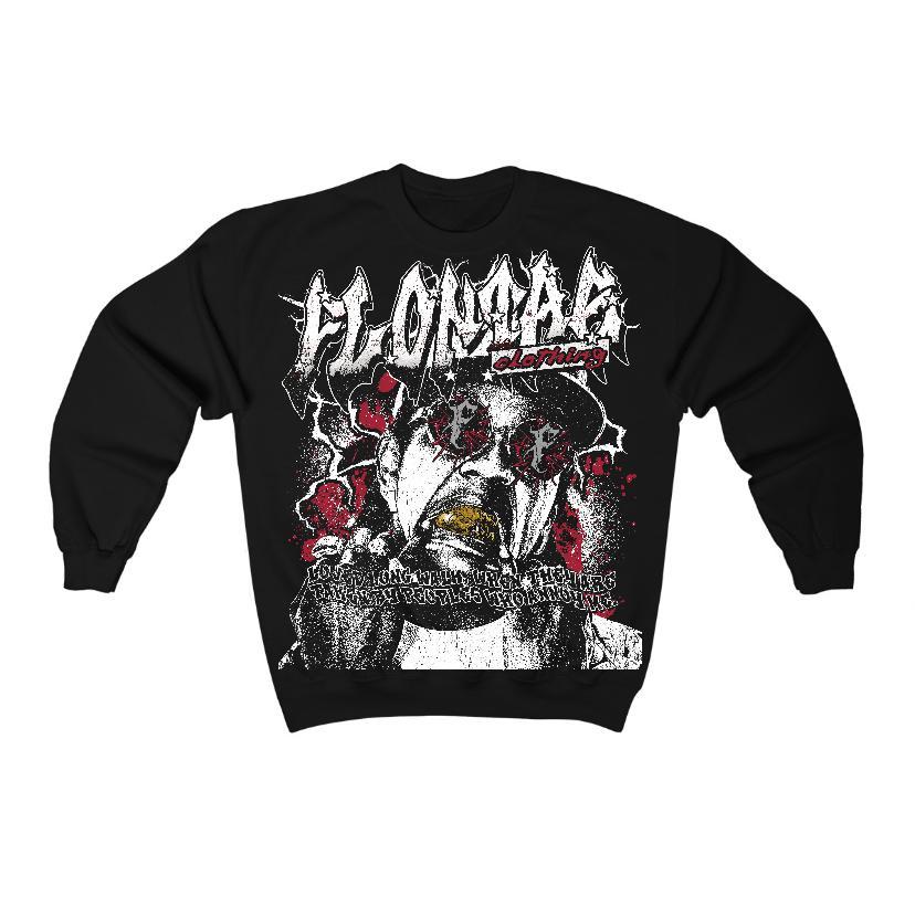 Black Toe 14s Flontae Sweatshirt Annoy Graphic Product Image