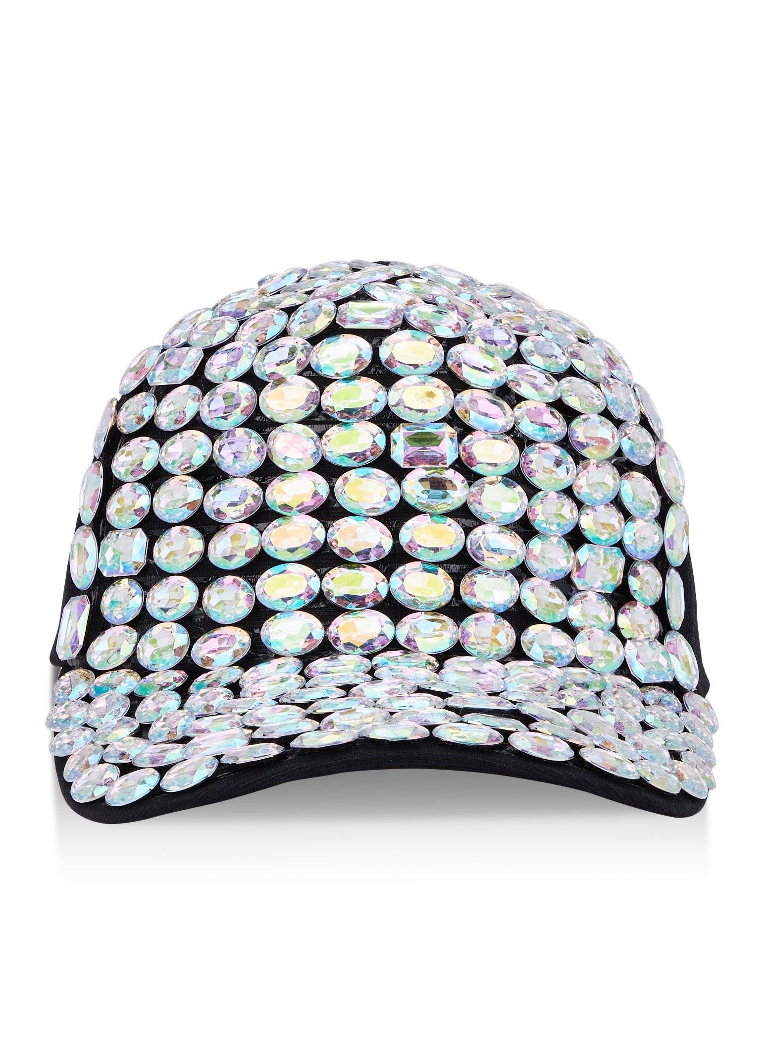 Gemstone Baseball Cap Female Product Image