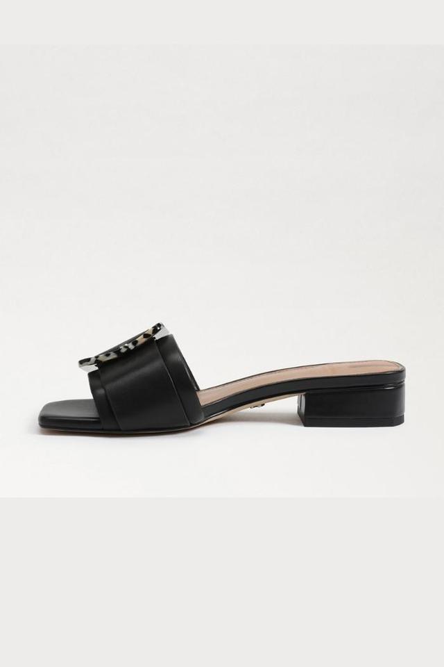 Deacon Slide Sandal - Black Leather Product Image