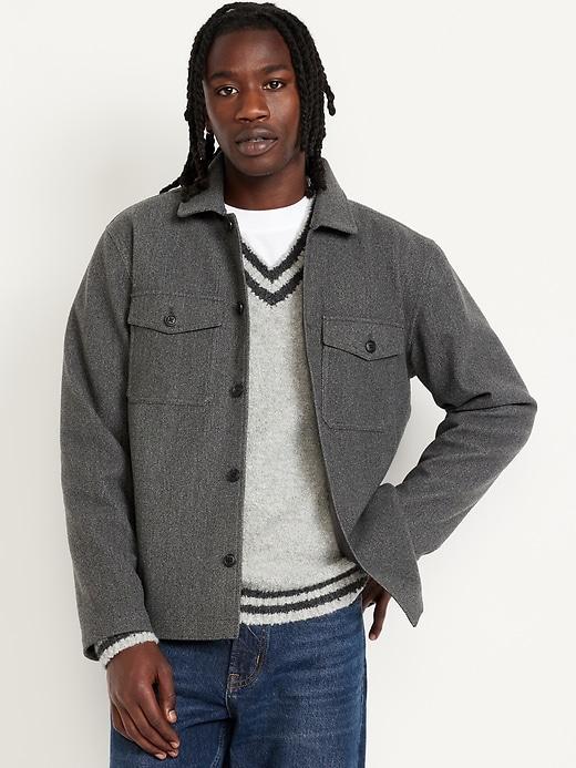 Double-Knit Shacket Product Image