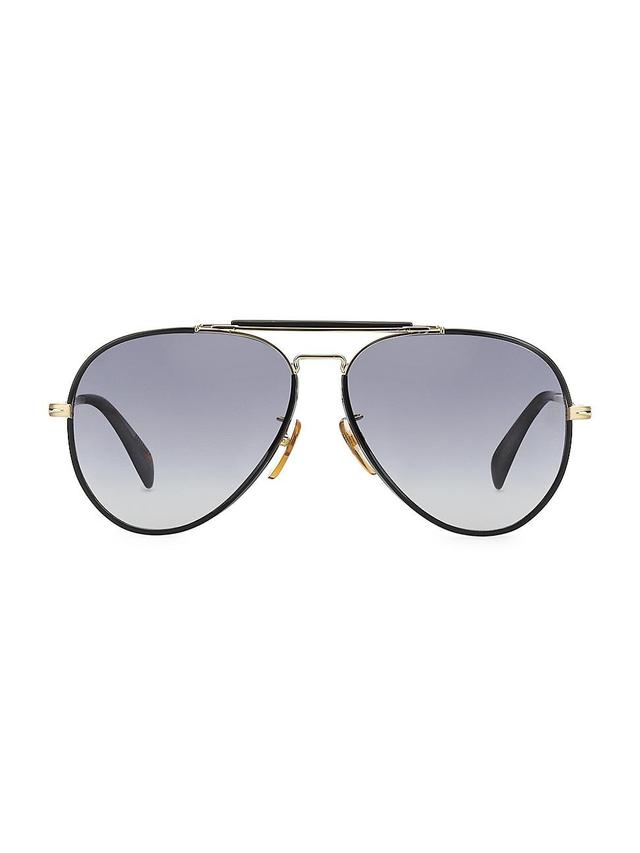 Mens 61MM Aviator Sunglasses Product Image