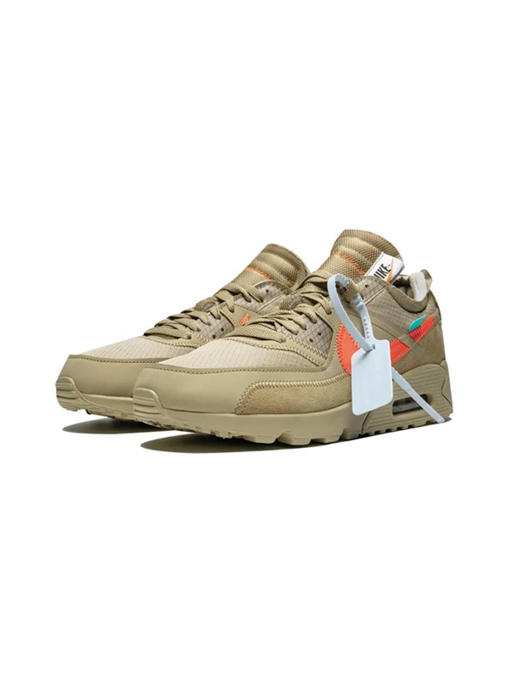 The 10: Air Max 90 "off-white/desert Ore" Sneakers In Neutrals Product Image