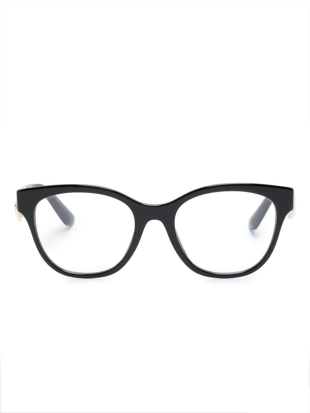 Logo-plaque Sunglasses In Black Product Image