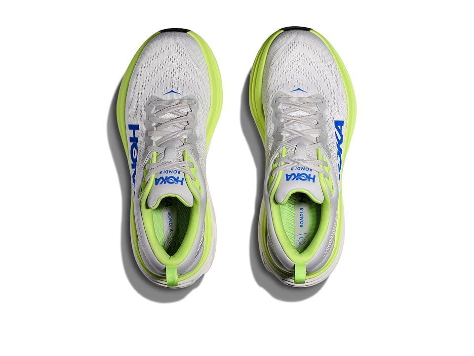 Hoka Men's Bondi 8 (Stardust/Lettuce) Men's Shoes Product Image