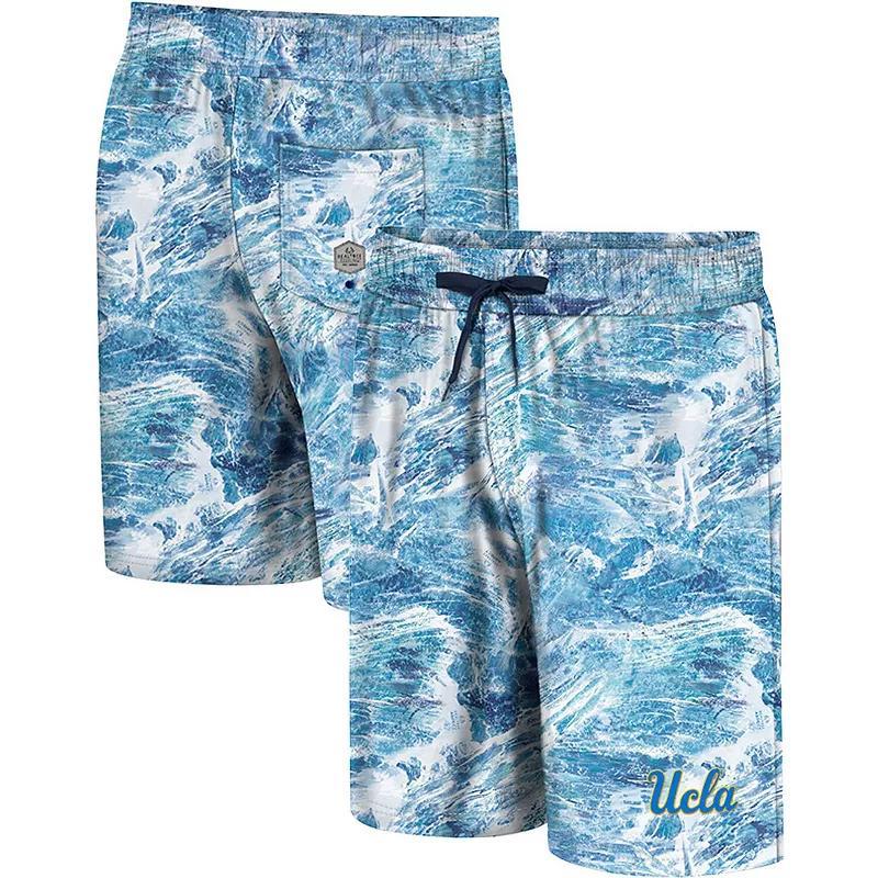 Mens Colosseum Blue Virginia Cavaliers Realtree Aspect Ohana Swim Shorts Product Image