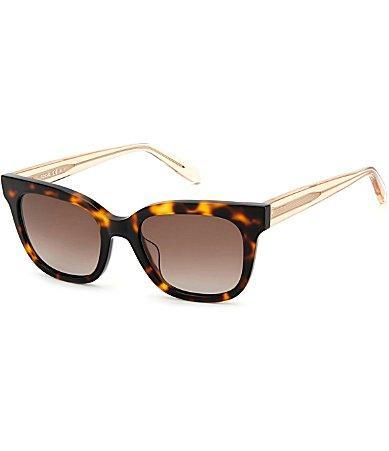 Fossil Womens 51mm Square Sunglasses Product Image