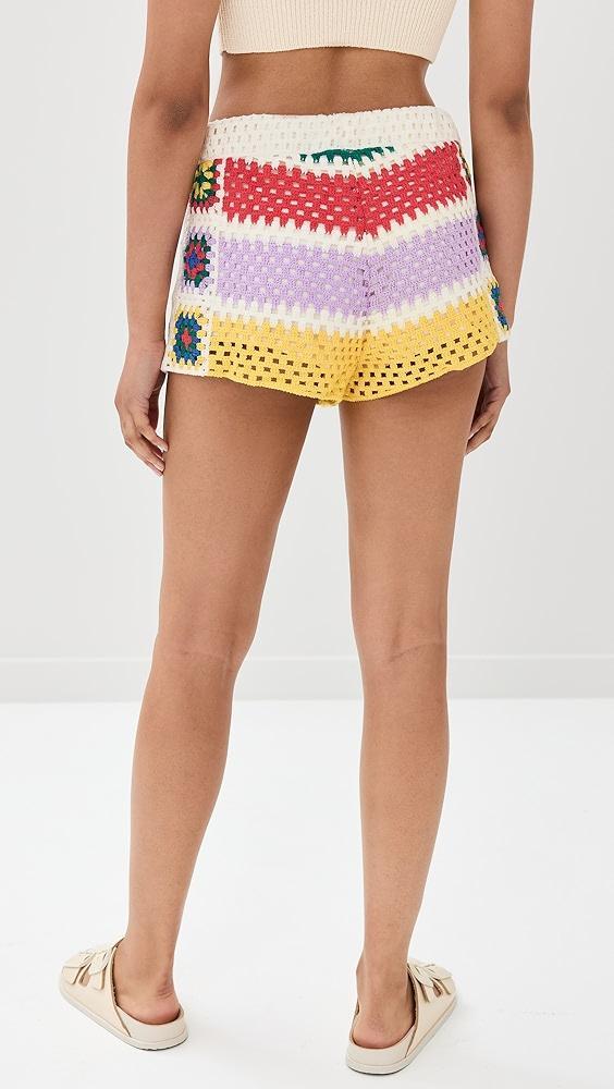 FARM Rio Crochet Shorts | Shopbop Product Image