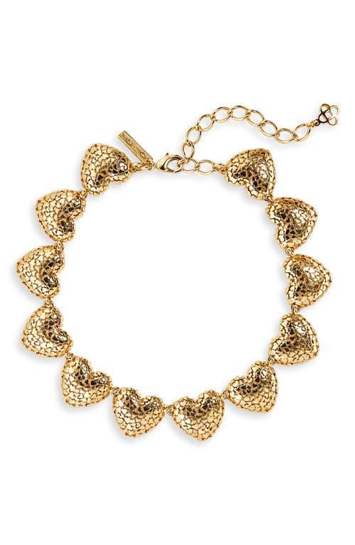 Oscar de la Renta Heart Clusters Necklace Product Image