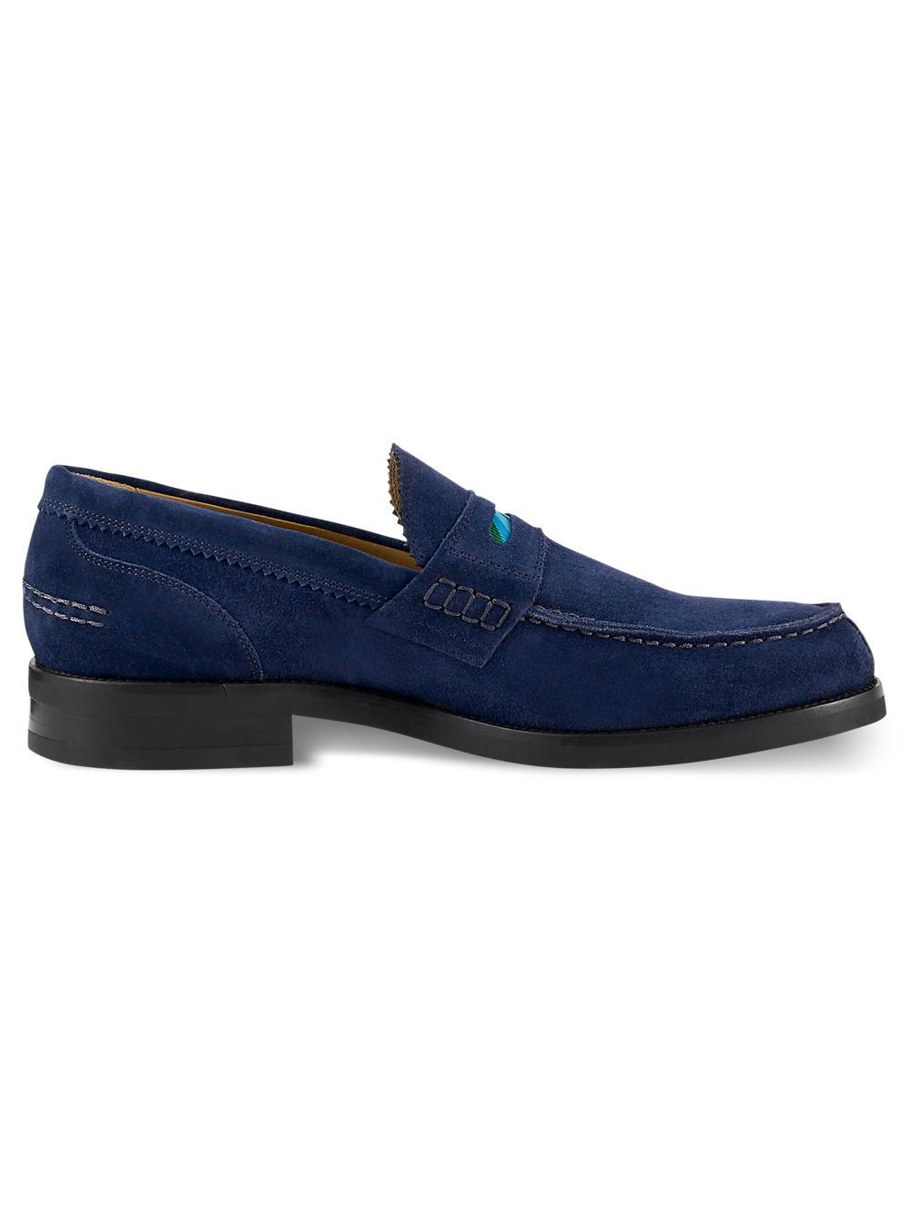 Lennon Penny Loafer - Blue Product Image