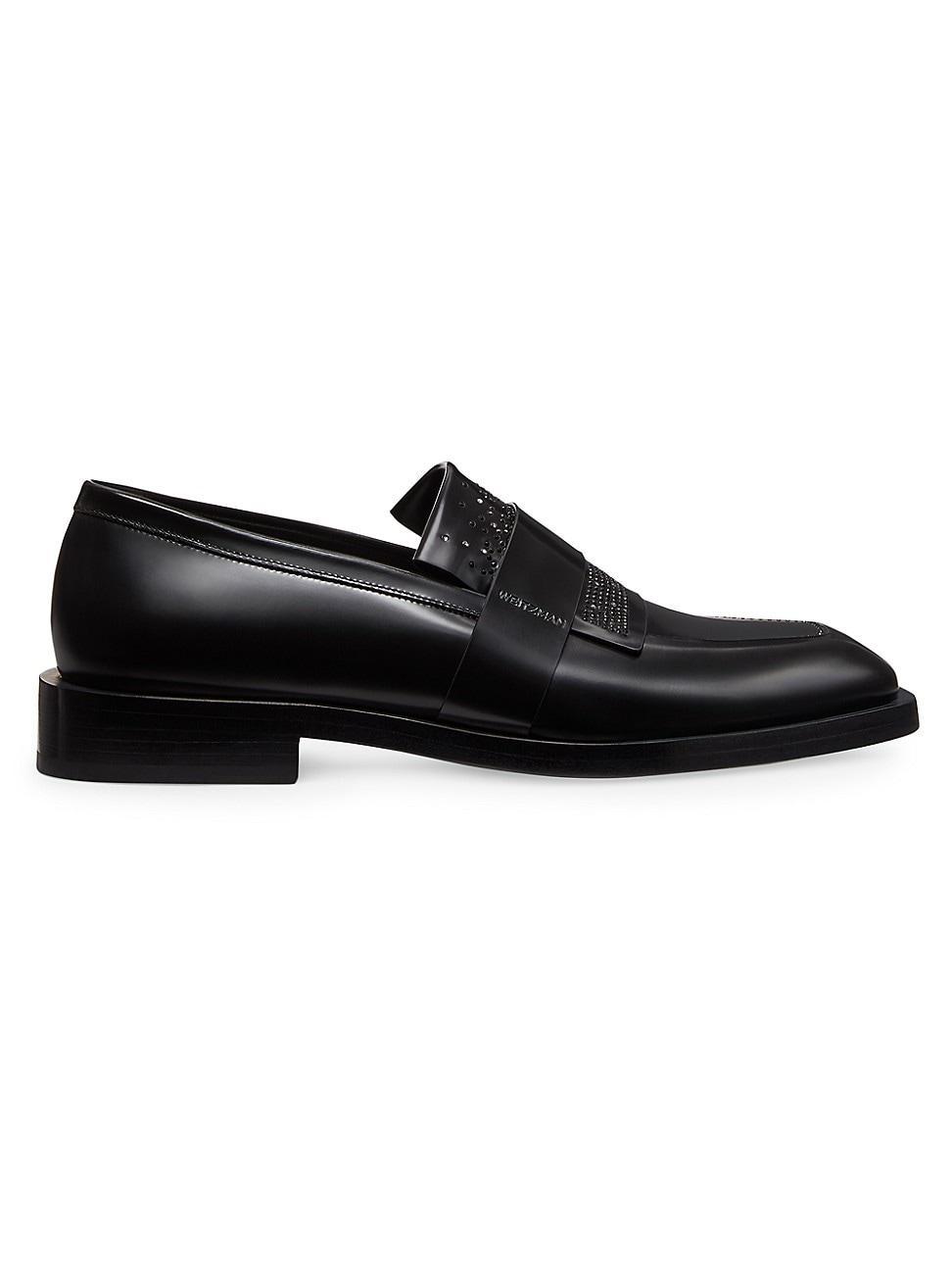 Mens Royce Crystal-Embellished Loafers Product Image