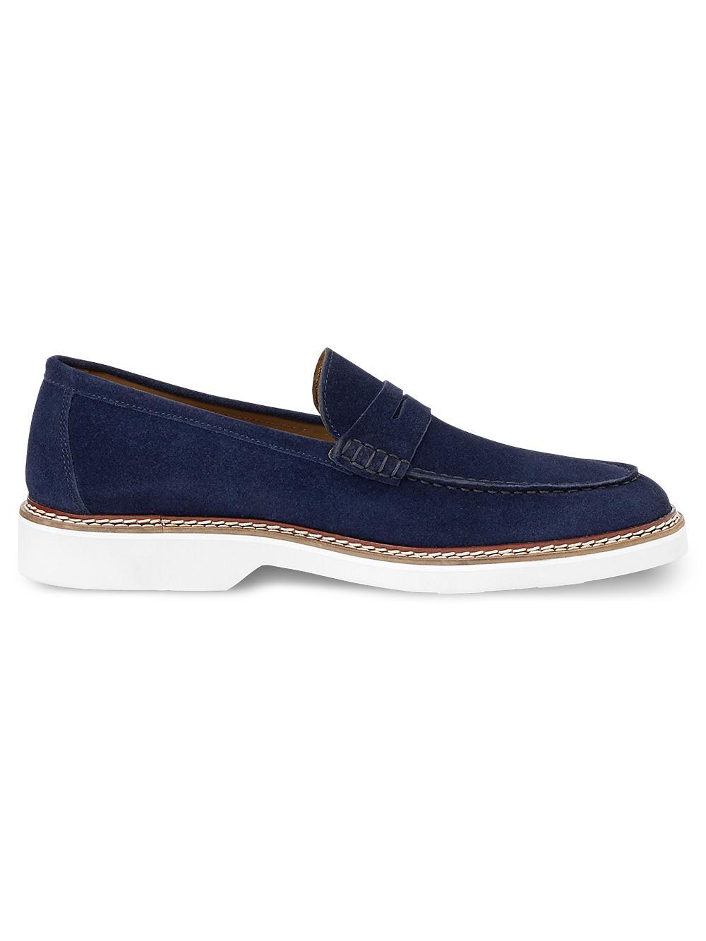 Griffin Loafer - Navy Product Image