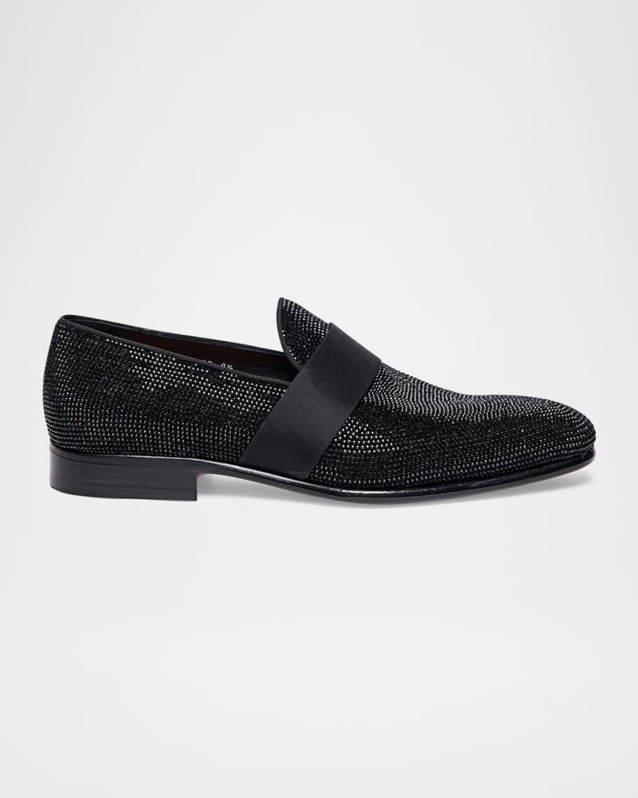 Mens Grandioso Gancini Bit Leather Loafers Product Image