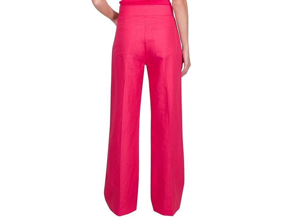 7 For All Mankind Modern Dojo Trousers (Geranium) Women's Casual Pants Product Image