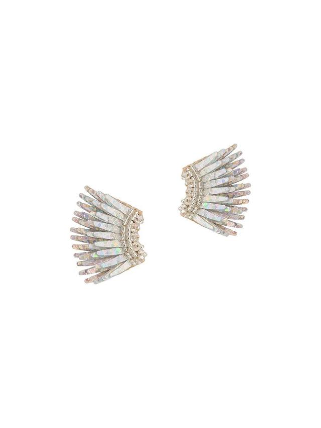 Mignonne Gavigan Micro Madeline Silver Stud Earrings Product Image