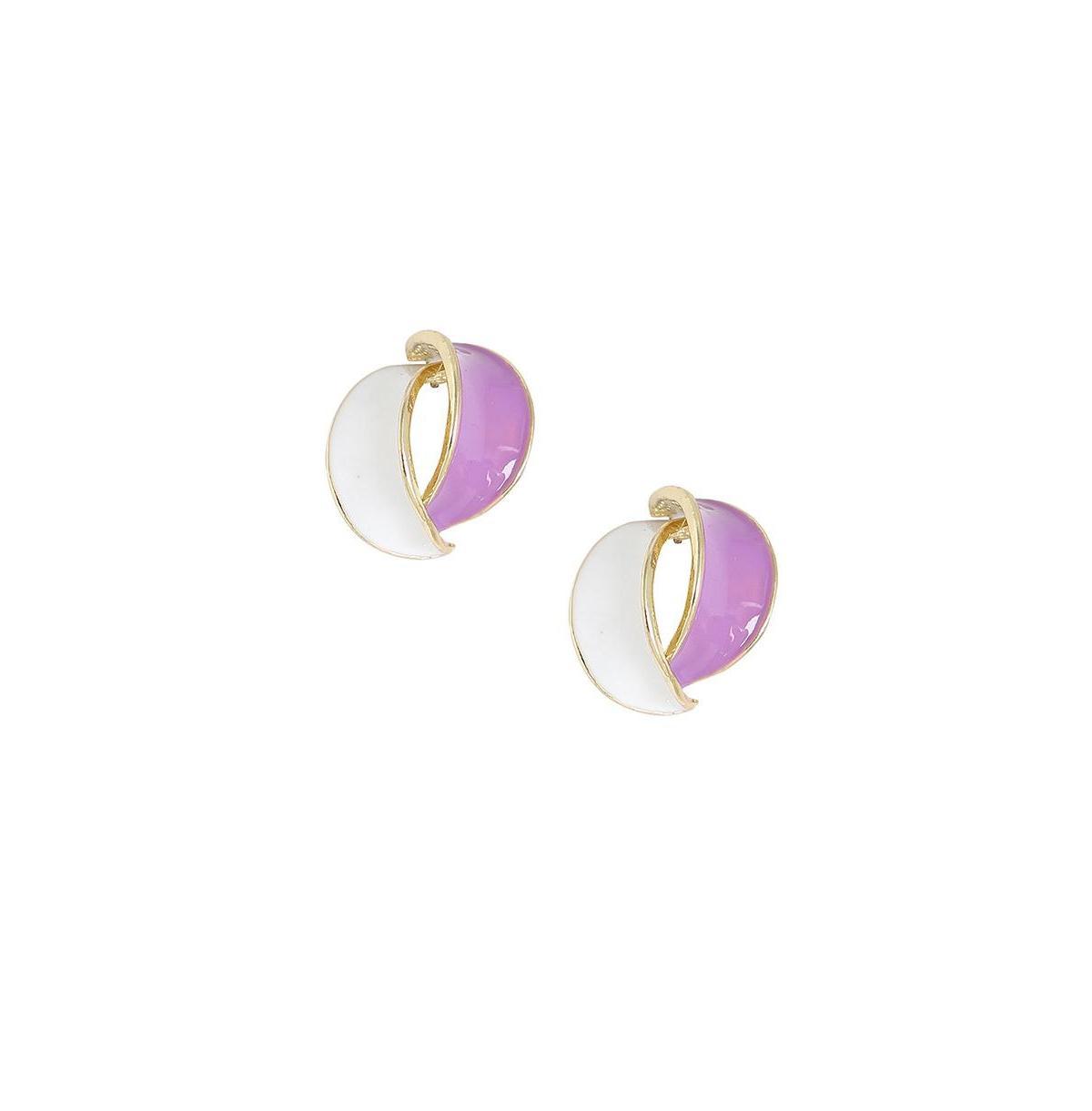 Sohi Womens Wrap Stud Earrings Product Image