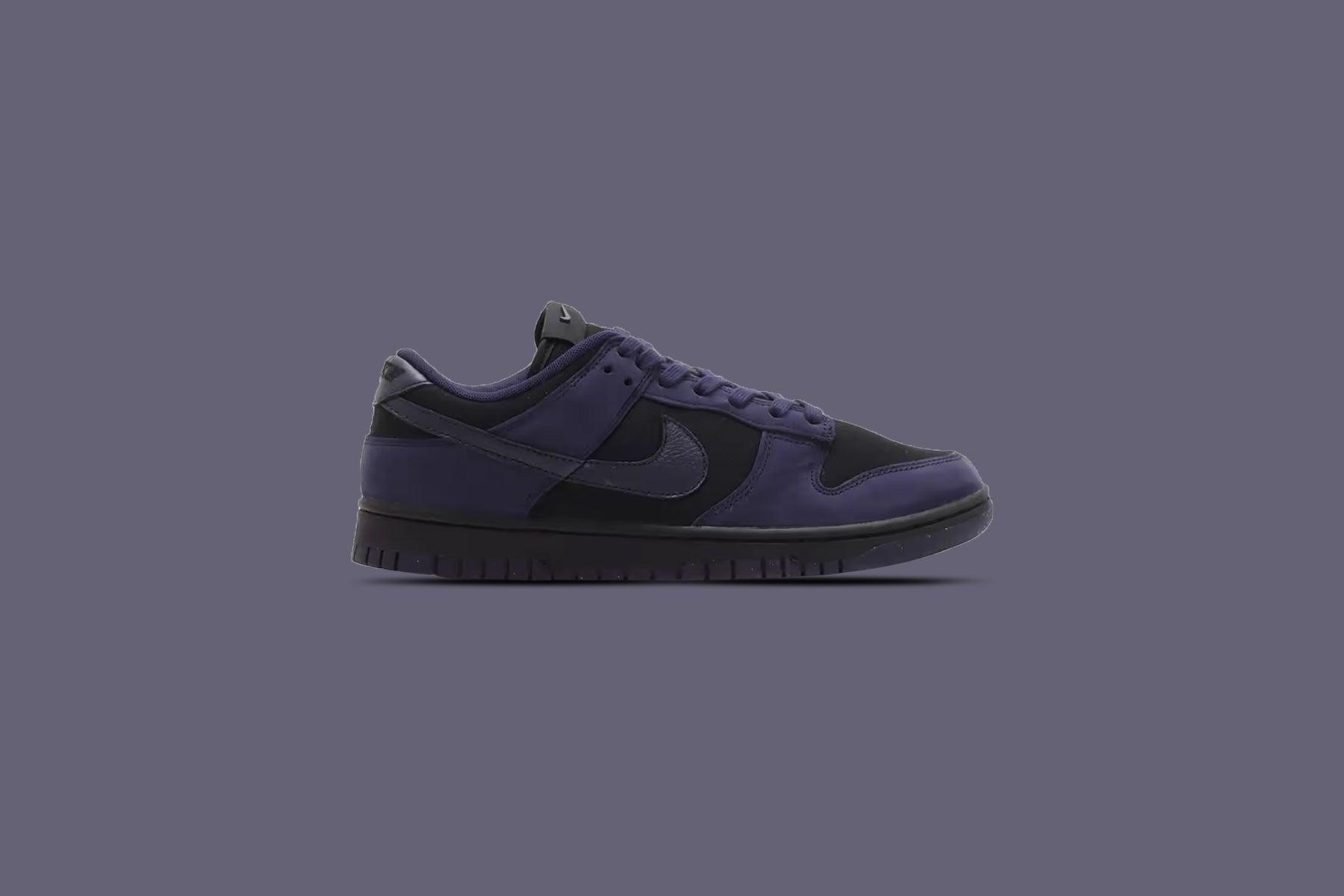 Women's Dunk Low Ink Purple - Black/Purple Ink Female Product Image