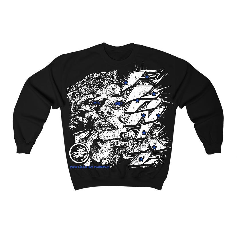 Blueberry 12s Flontae Sweatshirt Forever Graphic Product Image