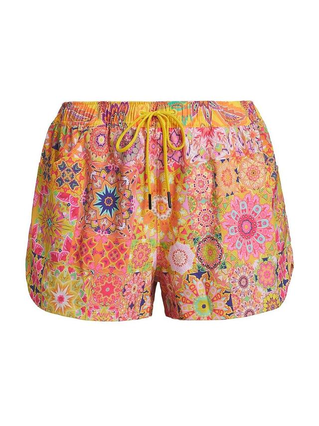 Womens Kaleida And Sunshine Floral Shorts Product Image