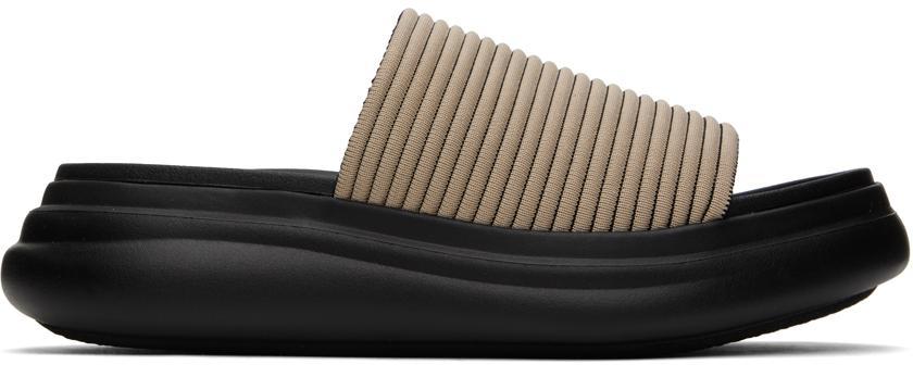 Beige Brixley Slides In Crmblk product image