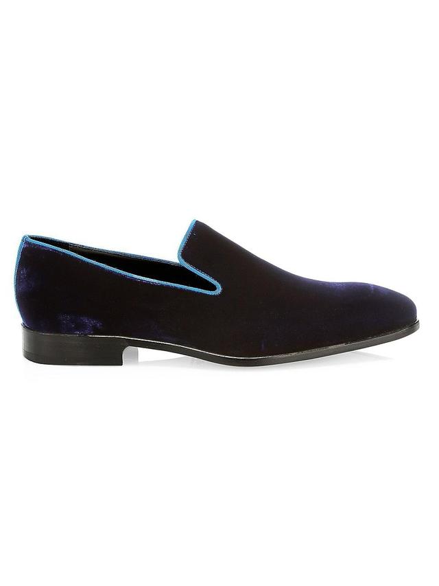 Mens COLLECTION Velvet Loafers Product Image