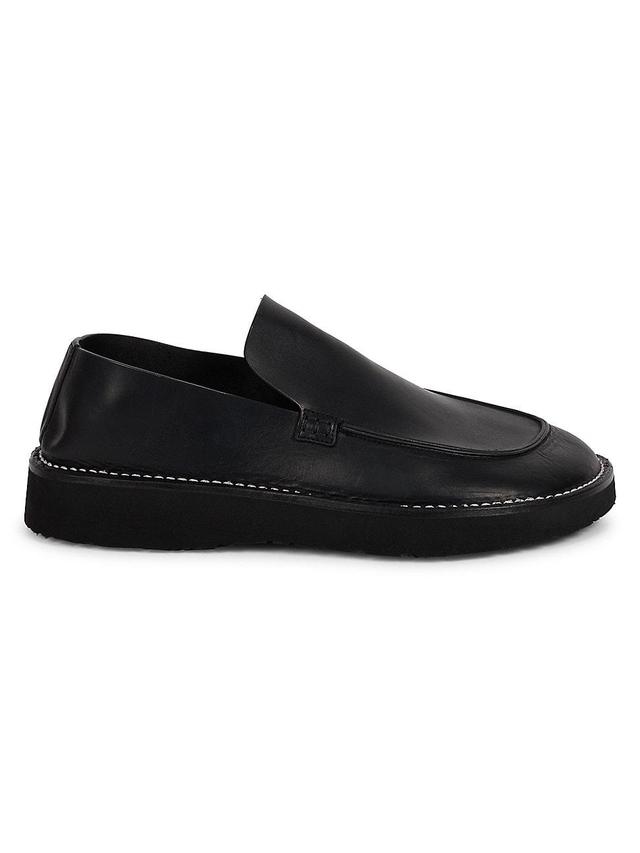 x Paulas Ibiza Mens Faro Leather Loafers Product Image