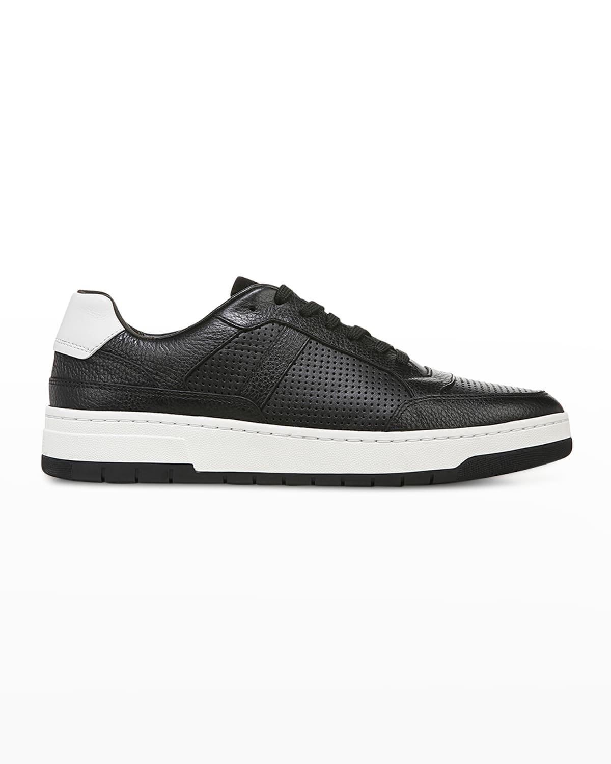 Men's Mason Perforated Leather Low-Top Sneakers Product Image