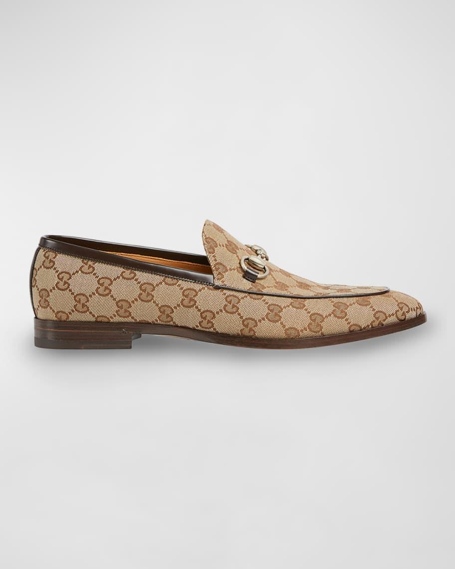 Mens Lido Next Horsebit GG Canvas Loafers Product Image