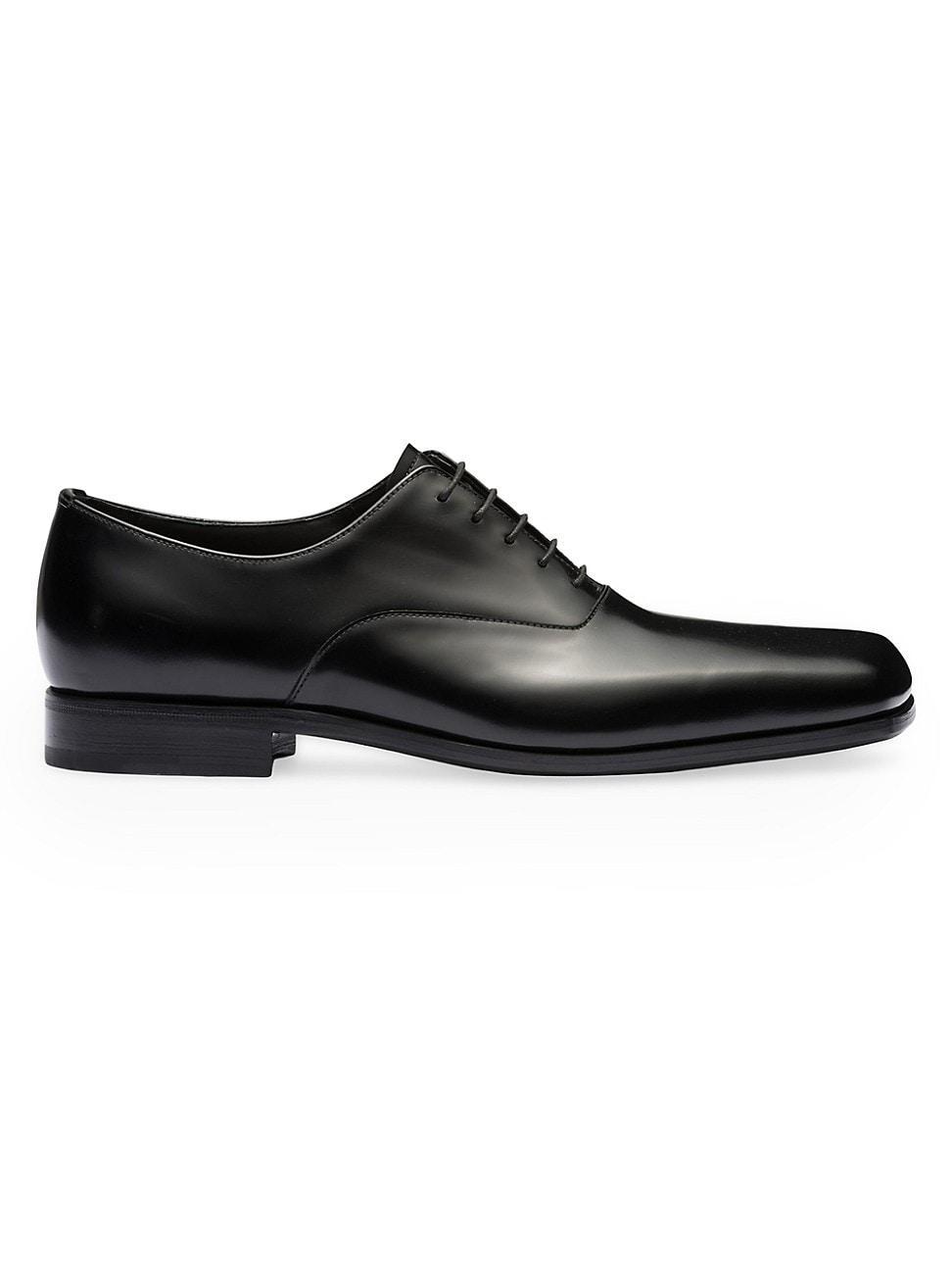 Mens Brushed Leather Oxford Shoes product image