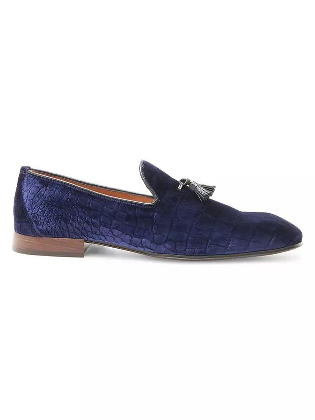 Mens Nicolas Velvet Tassel Loafers Product Image