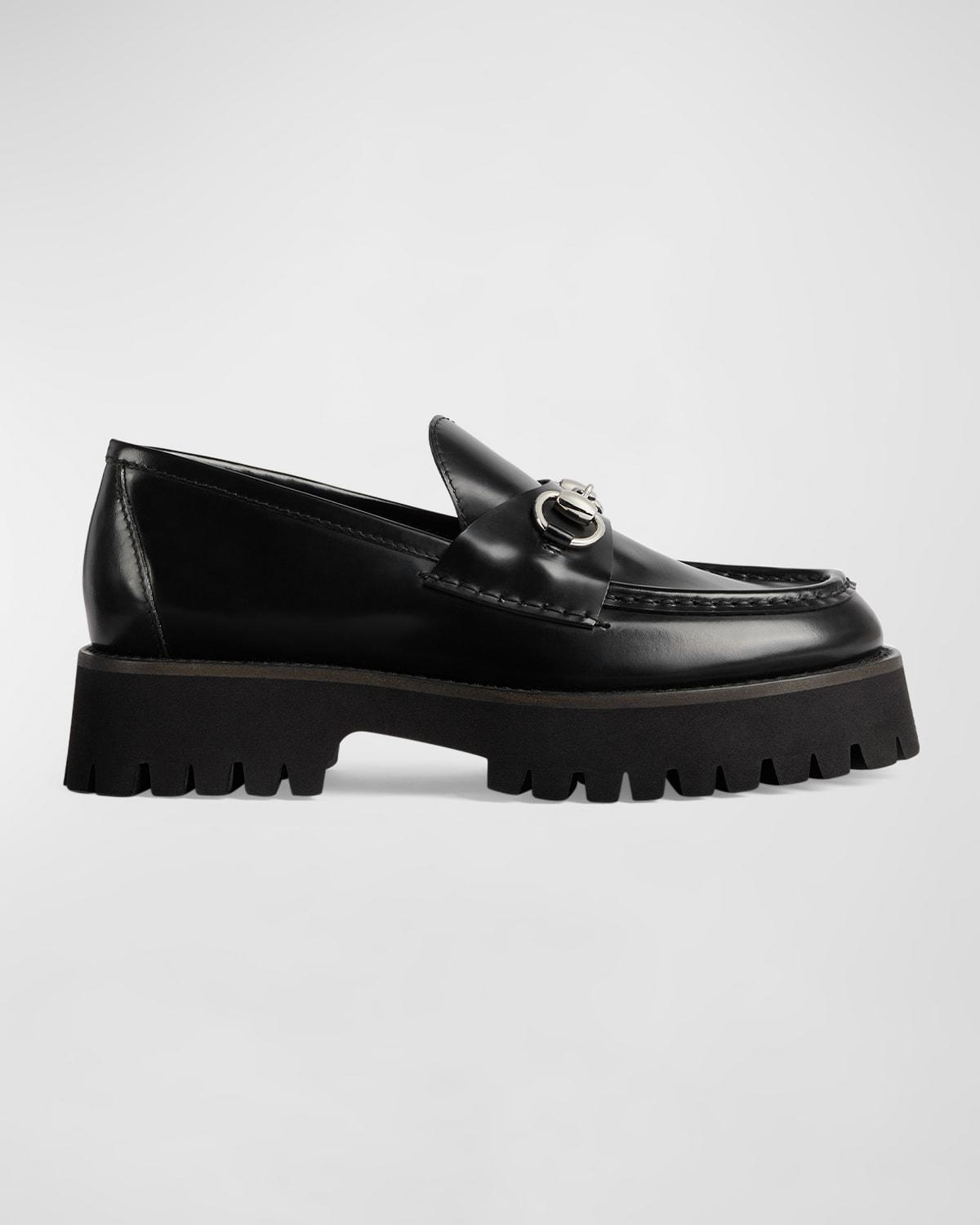 Sylke Leather Bit Loafers product image